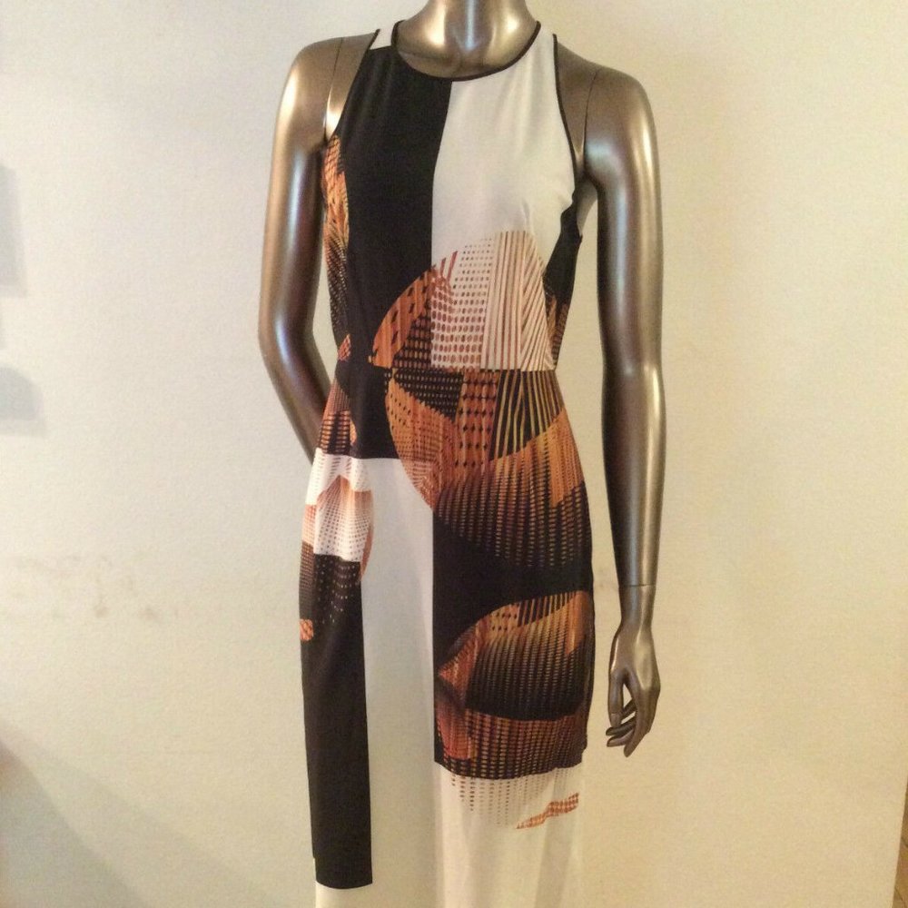 Clover Canyon Metal Orbs midi sleeveless dress